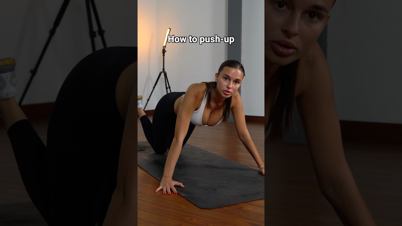 How to push up (beginner level) ✅