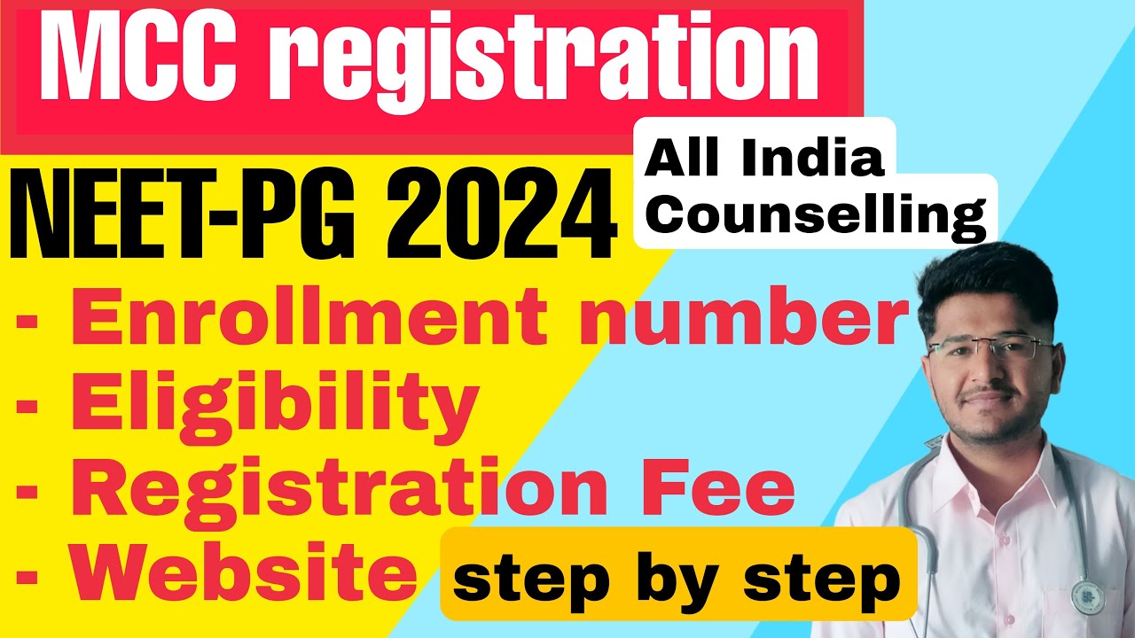MCC NEETPG 2024 Registration Guide | Step by step guide
