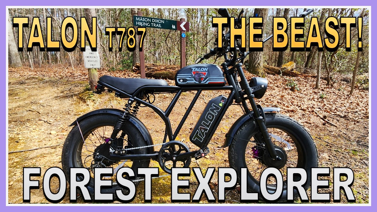 TALON…T787…The BEAST Goes Off-Roading and I Rattle the "Teeth" on this AWD + Dual Battery Ebike!