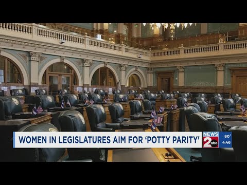 Women in legislatures across the US fight for ‘potty parity’