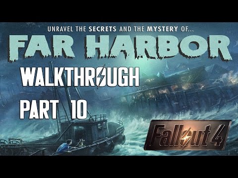 Fallout 4 DLC Far Harbor Gameplay Walkthrough Part 10 - Visions In The Fog + What Atom Requires