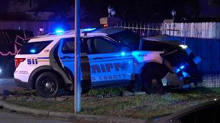 HCSO update: Child dead after suspected drunk driver crashed into patrol car