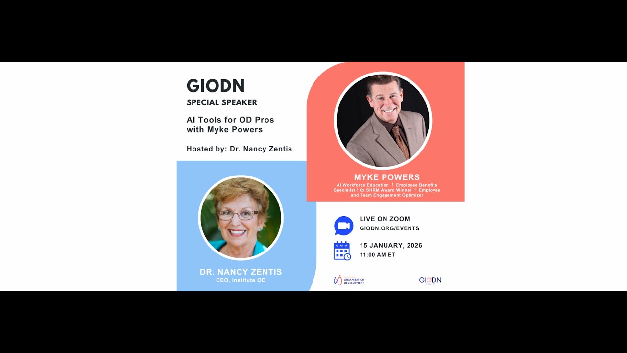 AI Tools for OD Professionals with Myke Powers