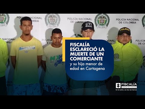 Fiscalía esclareció crimen en Cartagena