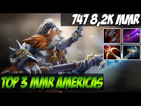 TOP 3 MMR Americas PLays Magnus - 747 8,2k MMR - Dota 2