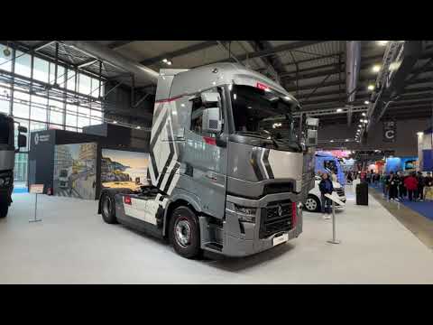 Renault T-High 480 T4X2 13l E6 Turbo Compound (2024) Walkaround -Transpotec Logitec 2024 Fiera Mila