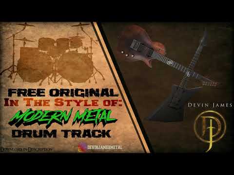 Modern Metal Styled Free Original Drum Track - 152 BPM (FREE DOWNLOAD)