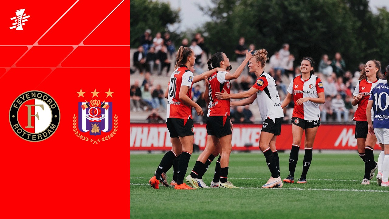 Highlights | Feyenoord V1 - RSC Anderlecht | UEFA Women's Europa Cup 2026/2027