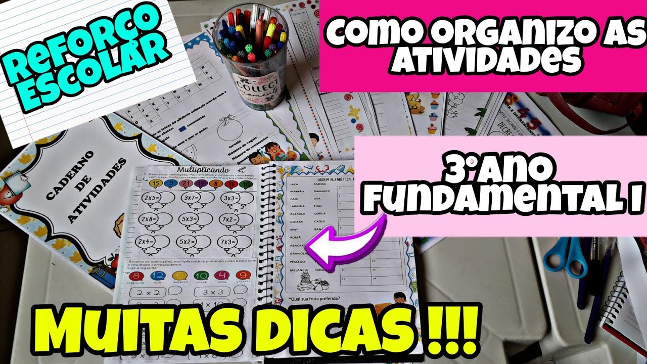 Atividades para 3ºano fundamental I| Reforço Escolar