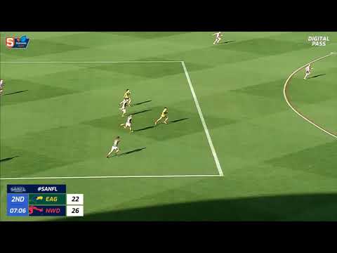 SANFL Finals Snapshot - Eagle Tyson Stengle has a bounce and goals