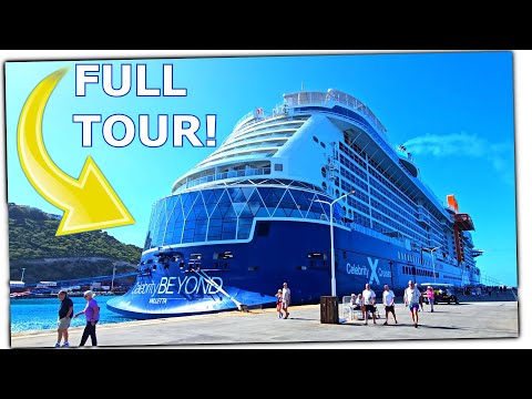 Thumbnail for CELEBRITY BEYOND LUXURY CRUISE SHIP FULL TOUR Restaurants Casino Buffet Theater Gym Shopping