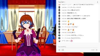 バーチャル蒸し餃子Vカツコスプレ喫茶配信