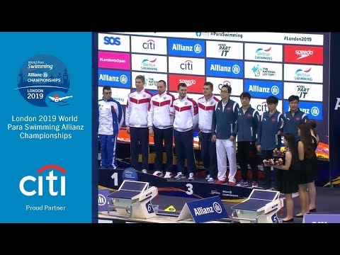 Men's 4x100m Medley Relay 34pts Medal Ceremony | London 2019