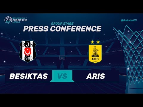 Besiktas Sompo Japan v Aris - Press Conference - Basketball Champions League