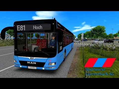 OMSI 2 Ahlheim Laurenzbach Updated Airport-Expressbus E81 ☆ Let's Play OMSI 2 | #689
