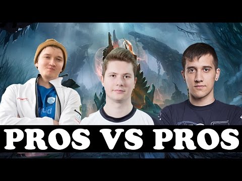 Arteezy, Puppey And !Attacker VS qojqva, BuLba And MATUMBAMAN - Ranked Match Gameplay - Dota 2