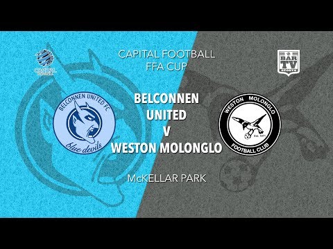 2019 Capital Football FFA Cup - Belconnen United FC v Weston Molonglo
