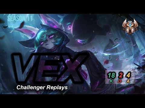 Vex Top Lane - EUW Challenger Replay Patch 11.19