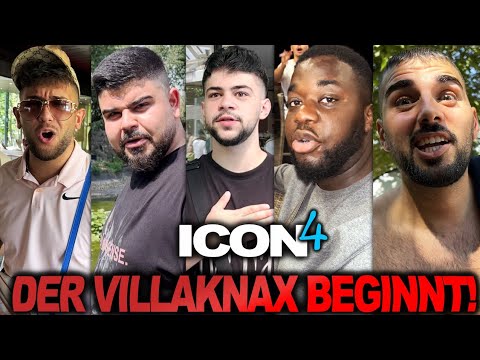 ICON 4 ARTISTS GET VILLAKNAX! ICON 4 VILLA VLOG #tag3