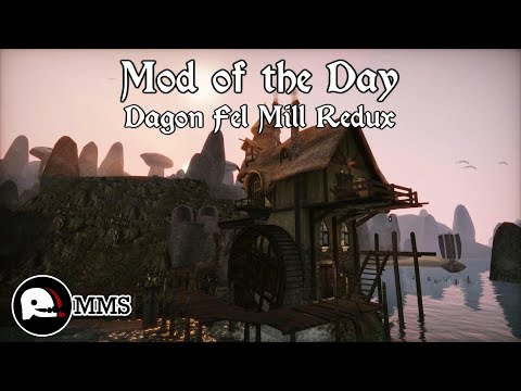 Morrowind Mod of the Day EP100 - Dagon Fel Mill Redux Showcase