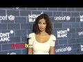Gerard Buttler S Girlfriend Madalina Ghenea Montblanc Signature For Good 2013 Launch Event