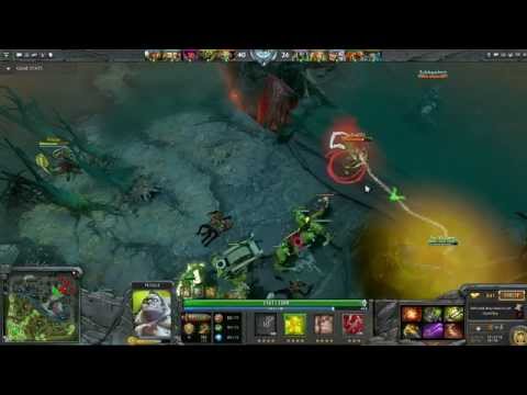 NaVi Dendi Pudge dota 2 gameplay