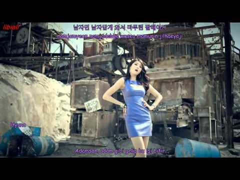 [MV] 9MUSES(나인뮤지스) _ GUN(건) Türkçe Altyazılı( Hangul-Romanization-Tuskish sub)