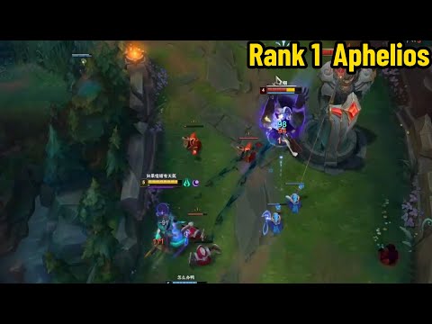 Rank 1 Aphelios: His Mechanics are Really UNBELIEVABLE!