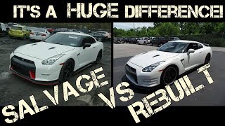 The HUGE difference between a Salvage and Rebuilt Car