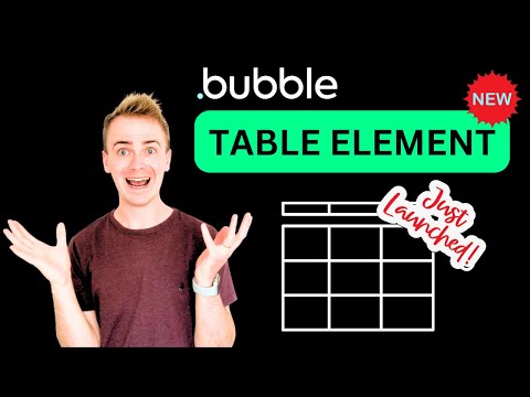 Bubble Table Element: Quick Guide thumbnail