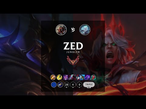Zed Jungle vs Viego - EUW Grandmaster Patch 12.8