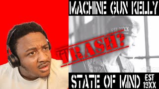 Machine Gun Kelly [MGK] - State of Mind [Official Music Video] [Freestyle] Reaction