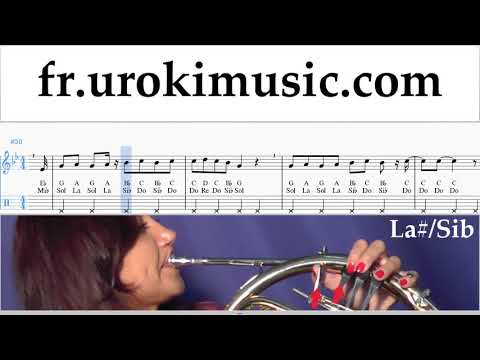 Comment Jouer du Cor D'harmonie Céline Dion - Ashes - Deadpool 2 Tab Tablature um-ih829