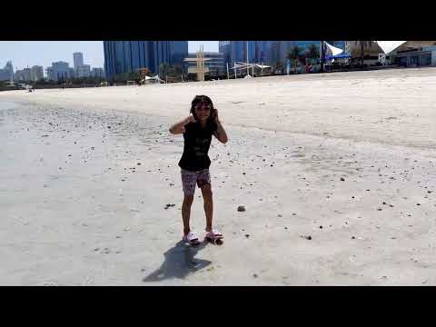 Dil attak gya h..|| Corniche beach || Abu Dhabi vibes#Ridhimasamant