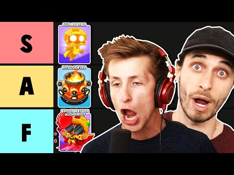 The most ACCURATE Tier 5 BTD 6 Tier list