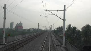 Download the video "2019.12.20 台鐵 111次 TEMU2000普悠瑪號 山線 南港-枋寮 首班車 潮州-枋寮段電氣化通車 路程景 本務 TED2003 TED2004編組"