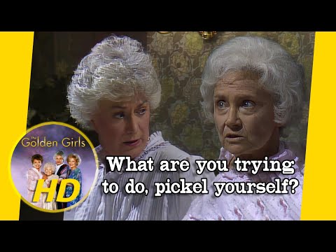 Dorothy & Sophia reminisce about The Bear dream. - Golden Girls HD