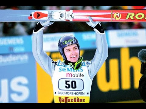 Sven Hannawald - Vierschanzentournee 6.1.2002 Bischofshofen - letzter Sprung zum ersten Grandslam