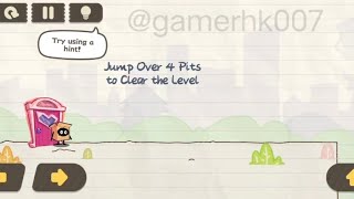 Brain Riddle Tricky Box Level 97 Jump Over 4 Pits to Clear the level Walkthrough Solution 