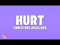 Christina Aguilera Hurt