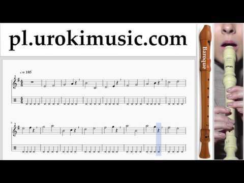 Nauka Gry Na Flecie Prostym (Barokowy) J. Balvin, Willy William - Mi Gente Nuty Poradnik Część 1 um