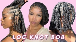✨LOC KNOT BOB✨ in depth tutorial