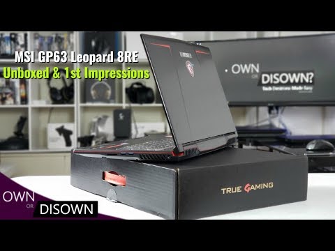 MSI GP63 Leopard 8RE- Unboxed & 1st Impressions (Full review to Follow)