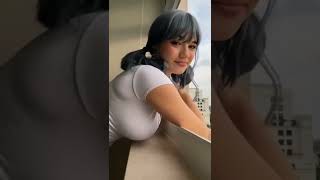 no bra challenge big boobs bouncing #short #nobra #trending