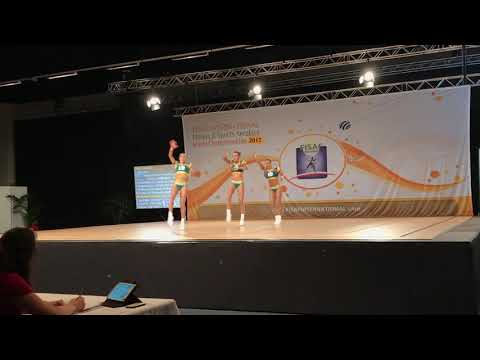 PACKERS- 2017 FISAF World Champions           Adult Trio 