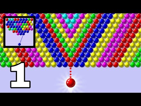 Bubble Shooter Gameplay Walkthrough || Level 1-10 || Part 1 || {Android} By Ilyon