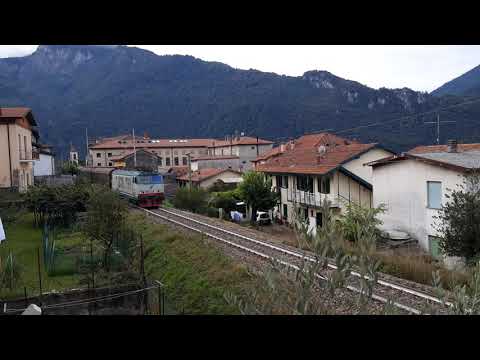 E.652 155  + TRA 51912 Lecco Maggianico - Tirano