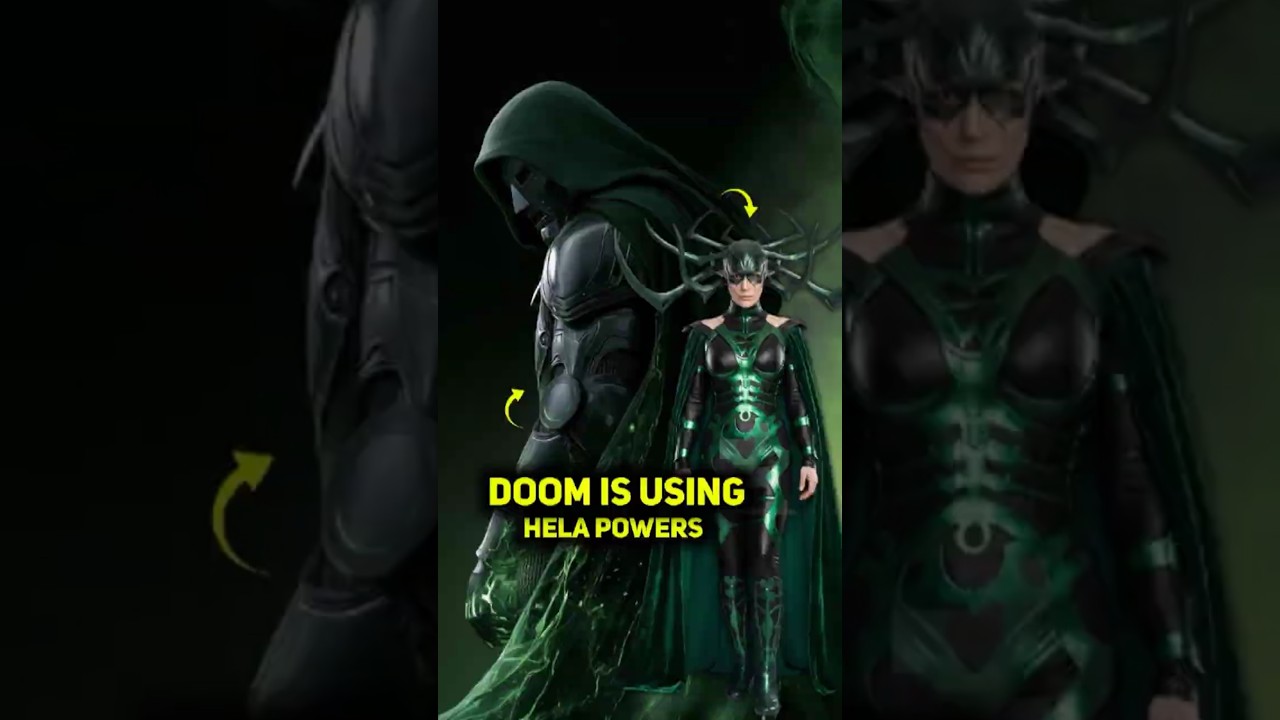 why dr doom using hela powers #avengers #mcu #shorts