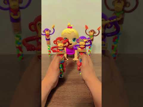 Wacky Monkey with a Candy #trending #toys #shorts #shortvideo #viralvideo #viral