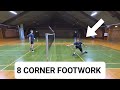 6 Corner Footwork OFFENSIVE And DEFENSIVE Variations STEP BY STEP